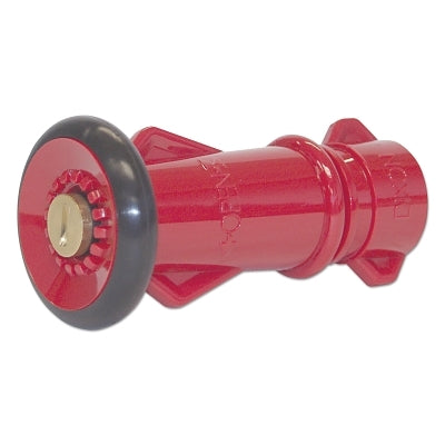 Boquilla de manguera contra incendios de policarbonato, 100 psi, 1-1/2 pulg. de largo, policarbonato