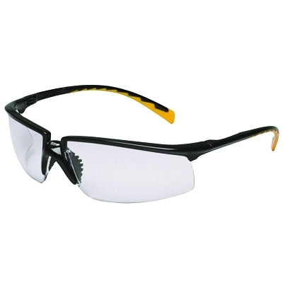 Gafas de seguridad Privo™, lentes transparentes, policarbonato, antivaho, montura negra