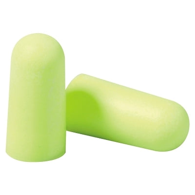 Tapón auditivo de espuma E-A-Rsoft™ Yellow Neons™, poliuretano, sin cordón, regular, bolsa de polietileno
