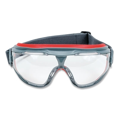 Gafas protectoras GoggleGear™ Serie 500, universales, marco de plástico/gris, lente antivaho transparente Scotchgard™, correa de tela