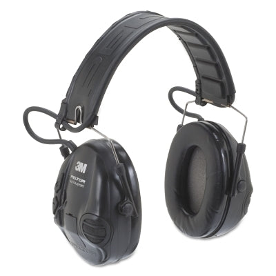 Auriculares electrónicos PELTOR™ Tactical Sport™, 20 dB NRR, negros, de diadema