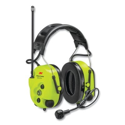 Auriculares PELTOR™ LiteCom Plus, 27 dB, amarillos, con diadema