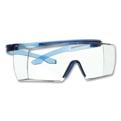 SecureFit™ 3700 Series Safety Glasses, Over Lens, PC, Scotchgard™ Anti-Fog, Anti-Scratch, PC Blue Screen and Frame