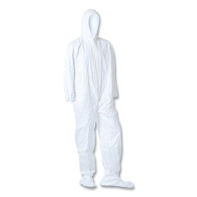 Mono Tyvek® IsoClean® con capucha, blanco, talla XL