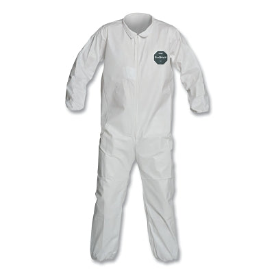 ProShield® 50 coverall with elasticated collar and cuffs/ankles, white, size 6XL