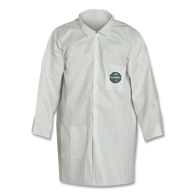 Bata de laboratorio ProShield® 60 de dos bolsillos, talla extra grande, blanca