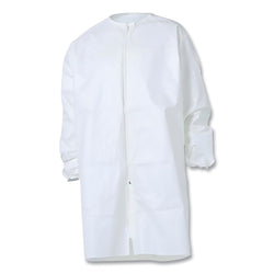 ProClean® lab coat with zipper, size XL, white