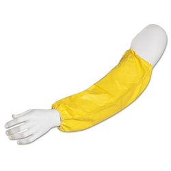 Tychem® 2000 Sleeve, 18-3/4 Inch Long, Elastic Bicep and Wrist Wraps, Universal, Yellow