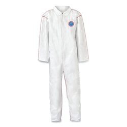 Tyvek® 400 SFR coverall with hood, white, size 3XL