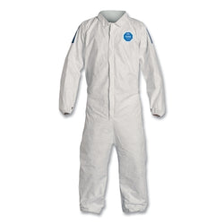 Tyvek 400D coverall with elastic cuffs and ankles, blue/white, medium size