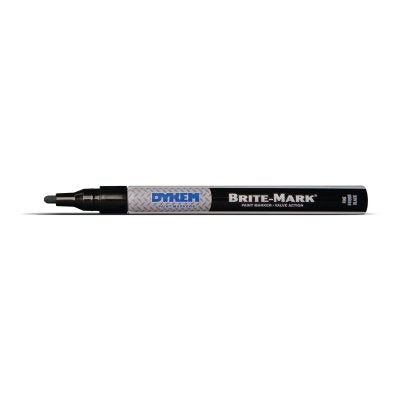 BRITE-MARK® Fine Point Marker, Yellow, Fine Tip