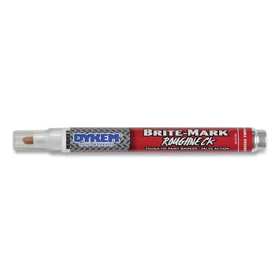 BRITE-MARK® ROUGHNECK Paint Marker, Red, Medium (#16), Round Tip, Valve Action
