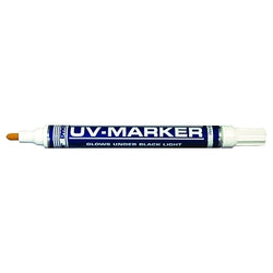Marcadores UV, transparentes, medianos