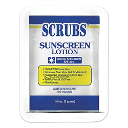 Sunscreen Lotion, 1/4 oz, Single Dose Pack