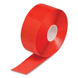 Cinta de marcado de piso ToughStripe® Max, roja, vinilo, 4 pulgadas de ancho, 100 pies de largo