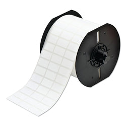 Etiquetas de poliéster WorkHorse serie B33, 0,5 x 1 pulg., color blanco