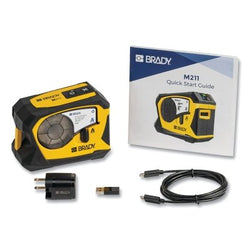 M211 Label Printer, Thermal Transfer, Bluetooth, Yellow