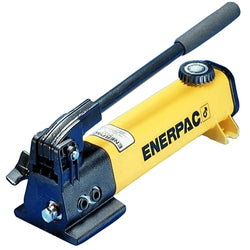 Compound hand pumps, two speeds, usable oil capacity of 20 cubic inches. Max.