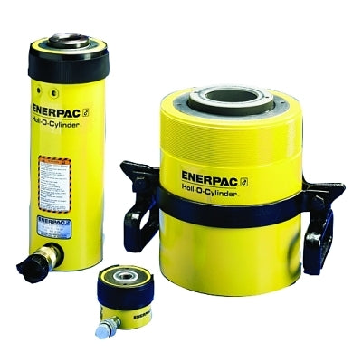 RCH series hollow piston cylinders, 12 tons, 3 inch stroke length