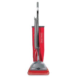Aspiradora vertical estándar comercial, 19.8 lb, color rojo/gris
