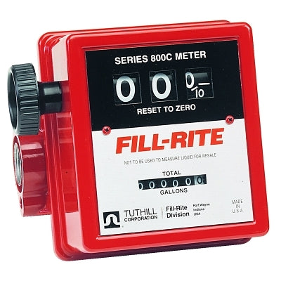 Medidores de flujo mecánicos, entrada de 3/4 pulg., 5 gal/min - 20 gal/min