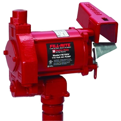 Rotary vane pumps with manual nozzle, 20 gpm, rotary vane pump