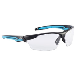 Gafas de seguridad TRYON, lente CSP, policarbonato, azul/negro