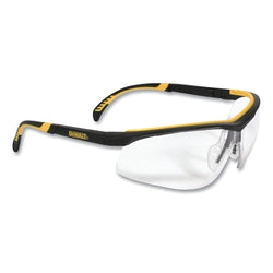 Gafas de seguridad DC™, lentes ahumadas, policarbonato, revestimiento duro, marco negro/amarillo