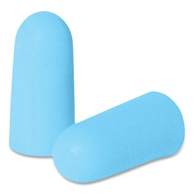 Tapones de espuma desechables pequeños Prohibitor®, NRR 31 dB, sin cordón, azules