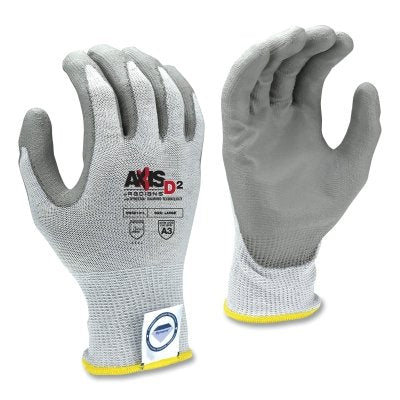 Axis D2™ Dyneema® Cut Protection Gloves, Large, Gray