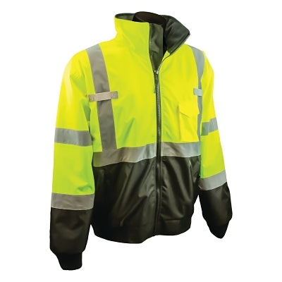 Chaqueta de seguridad SJ110B dos en uno de alta visibilidad, talla XL, poliéster, color naranja