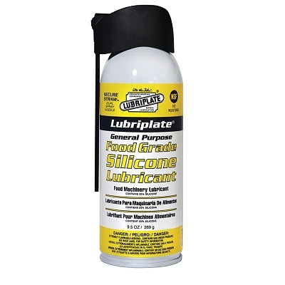 Lubricantes de silicona de grado alimenticio para uso general, lata de aerosol de 9 1/2 oz