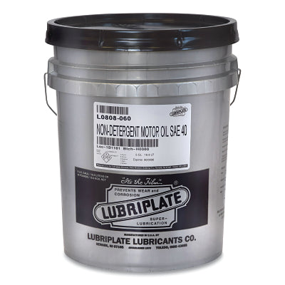 Aceite de motor sin detergente, SAE 40, cubo de 5 galones