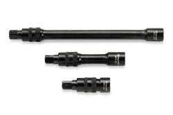 Juego de extensiones de impacto con bloqueo de accionamiento de 3 piezas de 1/2"