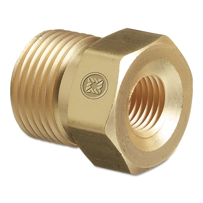 Adaptadores de salida NPT hembra para tuberías de colector, CGA-347, 5500 PSIG, latón