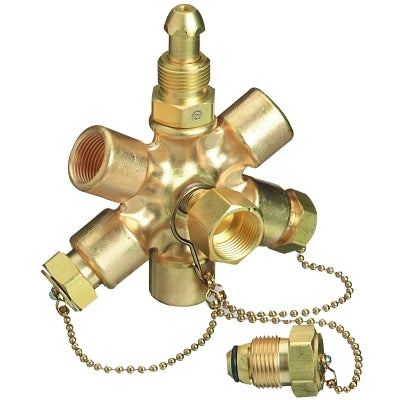 Multi-block assembly, 3000 psig, brass