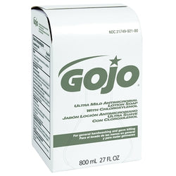 Ultra-mild antimicrobial lotion soaps with chloroxylenol and lemon, in a pouch, 800 ml