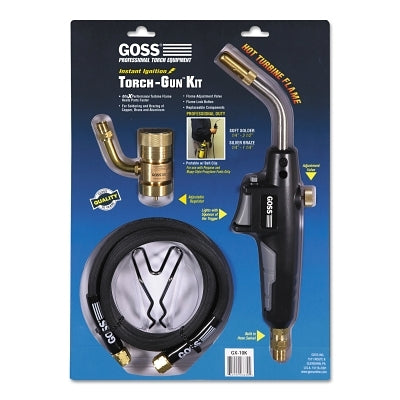 Torch-gun kits, turbine, Mapp-style propylene fuels, propane