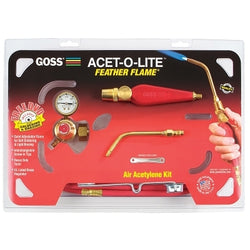 Feather Flame Air-Acetylene Torch Kits, 1/8 in., 3/16 in., 1/4 in., Acetylene (B)