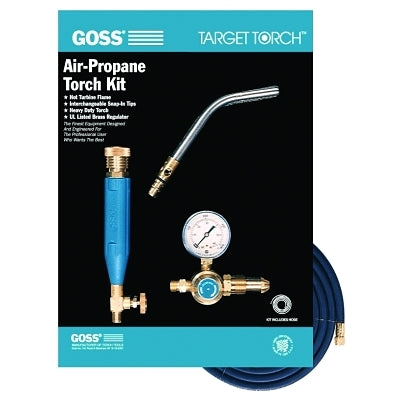 Target® Air-Propane Torch Kit, 1/2 in., Propane, Brazing and Soldering