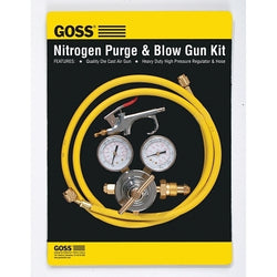 Nitrogen purge kits and blow gun, high-pressure regulator, 6-foot hose, blow gun, 20 cu ft cylinder stand
