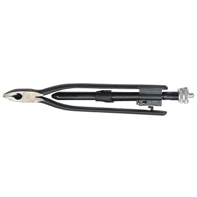 Automatic diagonal tip wire twisters for right hand, straight jaw, 11 7/8 inch long