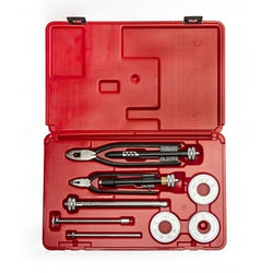 Set of 6 wire twisting pliers, diagonal pliers