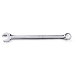 Combination wrenches, 2 1/16" opening, 27.09" long, 12 points, satin chrome