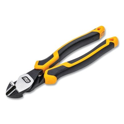Alicates de corte diagonal de doble material Pitbull, 7 pulgadas