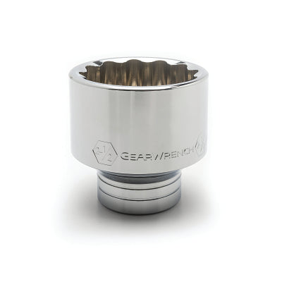 Standard SAE 12-point socket, 1 in. drive, 2-3/4 in. opening.