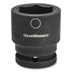 Impact socket, 1 in. drive size, 4-1/2 in. opening size, 6 points, standard length