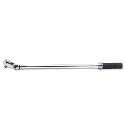 Llave dinamométrica micrométrica de cabeza flexible, entrada de 1/2 pulg., 30 a 250 ft·lb