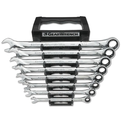 XL 16-Piece Combination Ratchet Wrench Set, 12-Point, Metric System