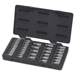 39-piece Vortex pointed socket sets, 1/4 in.; 3/8 in., SAE, metric